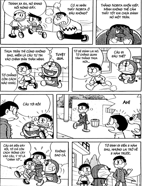 Đọc truyện doremon ngắn chap 59 - Nobita đến từ tương lai