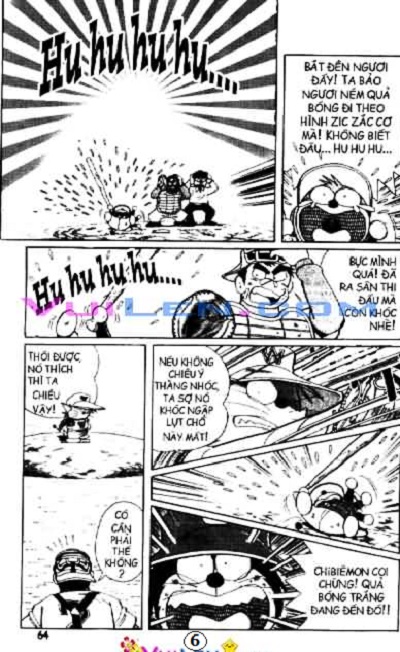 Đọc truyện tranh doremon bóng chày chap 29 -Chiến thuật chống đỡ quả bóng trắng bí ẩn